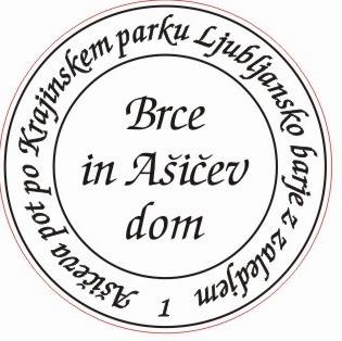 Brce in Ašičev dom žig